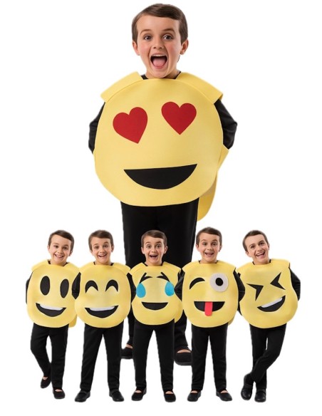 Costume Viso Sorridente 8/10 Anni - di alta qualità, ideale per il carnevale, feste a tema ed eventi speciali